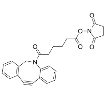 DBCO-NHS酯2，DBCO-NHS ester 2，CAS號：1384870-47-6，二苯基環(huán)辛炔-NHS酯2