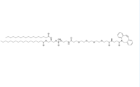 DSPE-PEG4-DBCO，cas:2112738-14-2，磷脂-四聚乙二醇-二苯并環(huán)辛炔