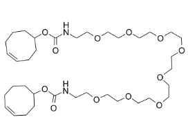 TCO-PEG8-TCO，CAS號:2353409-67-1， 反式環(huán)辛烯-八聚乙二醇-反式環(huán)辛烯