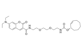 Coumarin-PEG2-TCO，cas:2488174-19-0，香豆素-二聚乙二醇-反式環(huán)辛烯