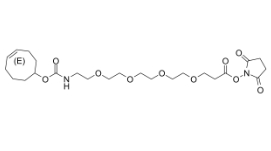 (E)-TCO-PEG4-NHS ester，cas:1621096-79-4，(E)-反式環(huán)辛烯-四聚乙二醇-羥基琥珀酰亞胺酯
