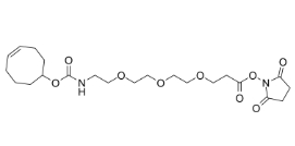 TCO-PEG3-NHS ester，CAS：2141981-88-4，反式環(huán)辛烯-三聚乙二醇-羥基琥珀酰亞胺酯