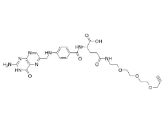 Folate-PEG3-alkyne，CAS號：1245285-73-7 ，葉酸三聚乙二醇炔基