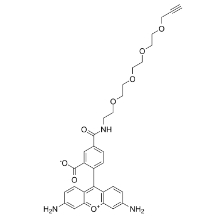 Carboxyrhodamine 110-PEG4-alkyne，CAS號(hào)：2055103-66-5