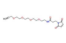 cas:1609651-90-2，Alkyne-PEG4-Maleimide，炔基-四聚乙二醇-馬來酰亞胺