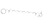 (4E)-TCO-PEG4-NHS ester ， 反式環(huán)辛烯-四乙二醇-活性酯，1613439-69-2