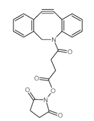 DBCO-NHS Ester, cas:1353016-71-3 ，二苯基環(huán)辛炔-N-羥基琥珀酰亞胺 酯溶性點擊化學(xué)試劑