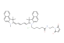 1593644-50-8；Cyanine5.5 maleimide；Cy5.5-馬來酰亞胺	