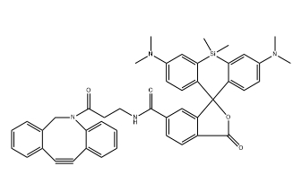 2259859-41-9；SiR-DBCO ；硅基羅丹明-二苯并環(huán)辛炔		