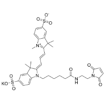 1656990-68-9；Sulfo-Cy3 maleimide；水溶性磺酸基-CY3 馬來(lái)酰亞胺	
