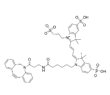 1782950-79-1；sulfo-Cyanine3 DBCO；水溶性菁染料Cy3 DBCO	