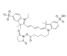 146368-14-1，Sulfo-Cyanine5 amine，Sulfo-Cyanine5，Sulfo-Cy5，胺基活性，CY5-NHS酯	
