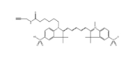 Sulfo-Cy5 alkyne，1617572-09-4，磺化Cy5 炔烴染料，Sulfo-Cyanine5 alkyne