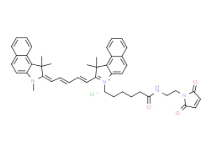 1593644-50-8，Cyanine5.5 maleimide，Cy5.5 Mal，Cy5.5-馬來酰亞胺	