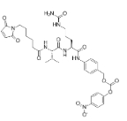 cas:159857-81-5  ，MC-Val-Cit-PAB-PNP，馬來酰亞胺基己酰-L-纈氨酸-L-瓜氨酸對氨基芐醇 對硝基苯基碳酸脂