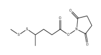 cas:796073-59-1，2,5-Dioxopyrrolidin-1-yl 4-(methyldisulfanyl)pentanoate