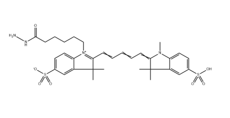 CAS：2055138-61-7，水溶 Cy5-hydrazide