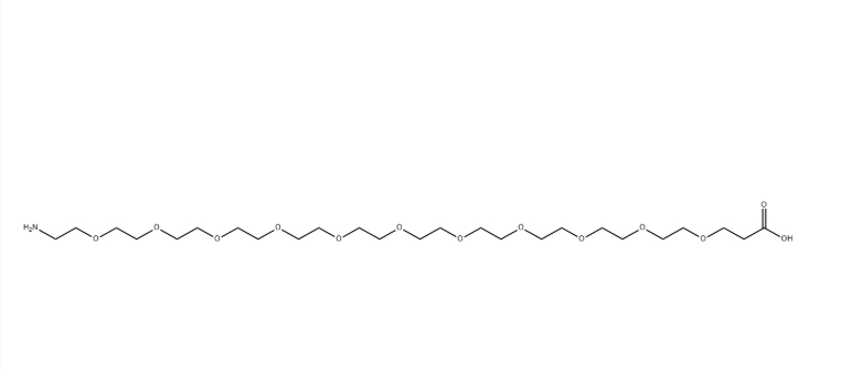 1616426-12-0，NH2-PEG11-CH2CH2COOH，Amine-PEG11-Acid