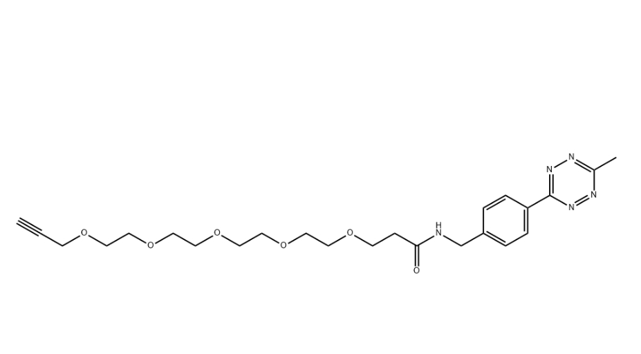 2322322-23-4，Methyltetrazine-amido-PEG5-alkyne